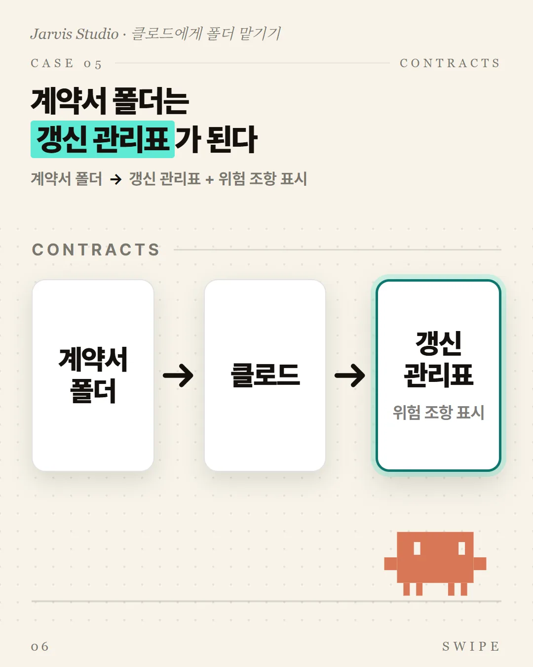 계약서 폴더는 갱신 관리표가 된다