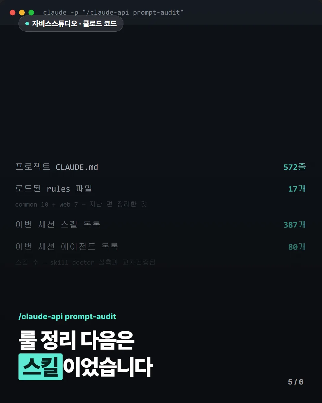 스킬 다이어트 5/6