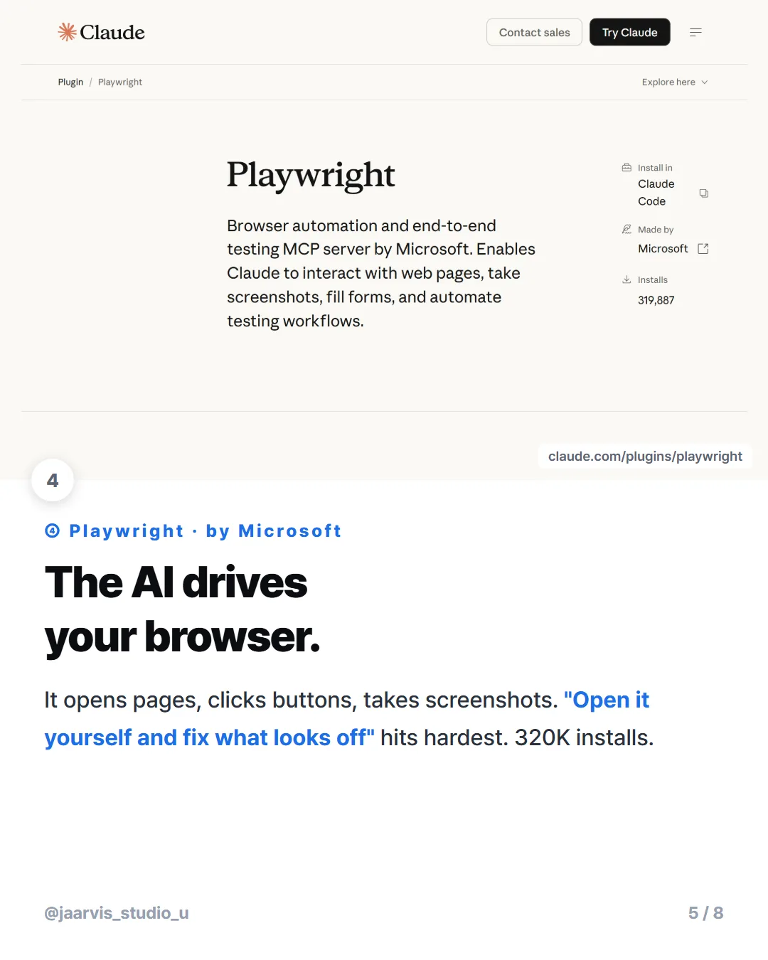 Frontend Design — 1.13 million installs