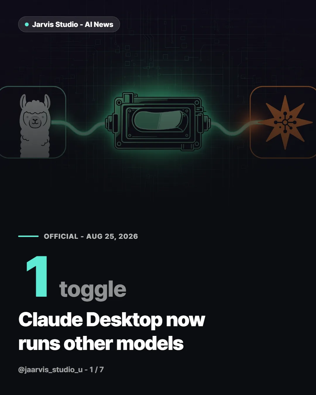 Claude Desktop x Ollama 1/7