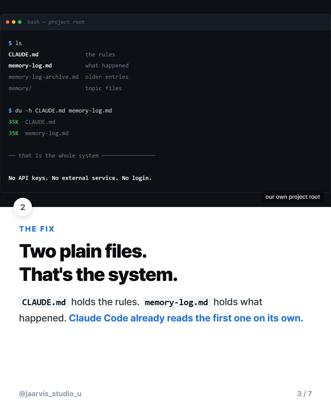 The two files sitting in a project root